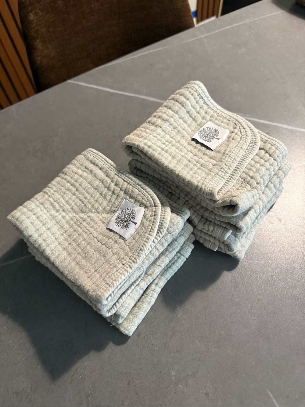 Parker Baby Co. Muslin Burp Cloths + Washcloths